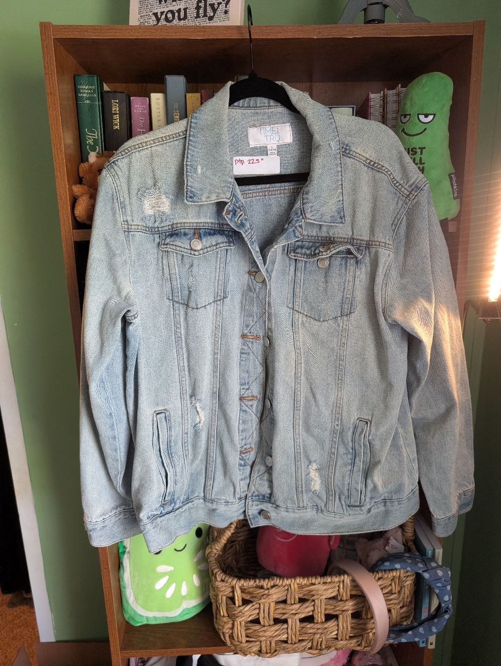Light Blue Denim Jacket - Classic Women’s Jean Jacket